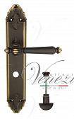 Дверная ручка Venezia на планке PL90 мод. Pellestrina (темная бронза) сантехническая