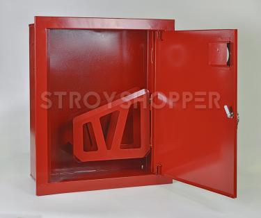 Шкаф пожарный ШПК-310ВЗК встраиваемый закрытый красный