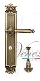 Дверная ручка Venezia на планке PL97 мод. Pellestrina (мат. бронза) сантехническая, по