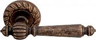 Дверная ручка Melodia мод. Mirella 235 на розетке 60мм (античная бронза)